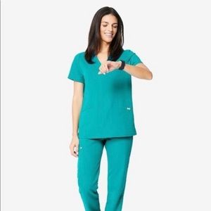 Figs XXS Casma & XXS Yola in Teal (Read description)